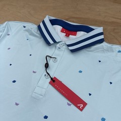 Redvanly Langham Performance Golf Polo Shirt Men’s XL Breeze Blue R2415 New