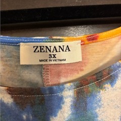 NWOT Zenana Multicolor Tie-Dye Women&rsquo;s Tank Top