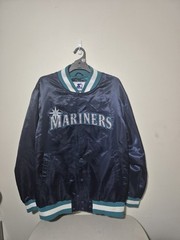 SEATTLE MARINERS Bomber Jacket Starter MLB Baseball Coat