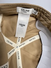 Celine Triomphe Toffee Adjustable Baseball Cap Women&rsquo;s Medium With Box