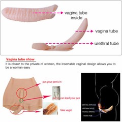 Dokier Silicone Hip Shaping Pants Vagina Panties Crossdresser Hip Enhancement