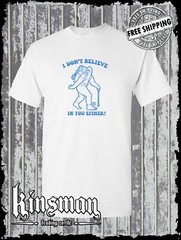 I Don&rsquo;t Believe In You Either Bigfoot T-Shirt Todd Goldman Licensed