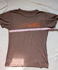 Vintage Boston City Sports Store Brown Tee Shirt Adult Small Slim Fit Cotton