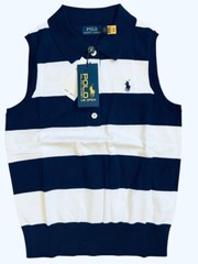 Polo Ralph Lauren US Open Logo Polo Striped Pullover Women’s Size XS