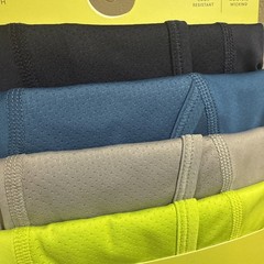 All In Motion Boys Mesh Panel 4pk Boxer Briefs Youth Size Small (6-7)