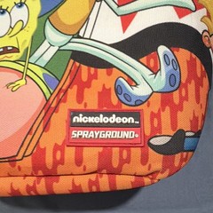 Sprayground Nickelodeon Mini Backpack Graphic Print Zip Polyester Multicolor