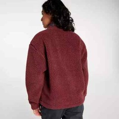 ALPINE DESIGN &lsquo; 1/4 SNAP SHERPA PULLOVER &lsquo; SIZE XS &lsquo; DARK AUBURN &lsquo; WOMENS
