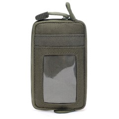 Tactical Card Bag Wallet EDC Molle Pouch Waterproof Key Holder Money Case Pack