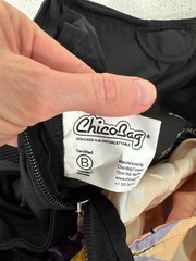 ChicoBag Hidaway Packable Travel Backpack Black rePETe Daypack 15L Zion NWOT