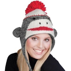 Sock Monkey Hat