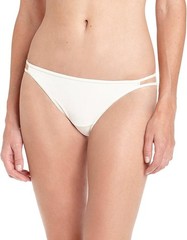 4 pairs VANITY FAIR String Bikini ILLUMINATION 18108 Panty Solid Colors 8 / XL