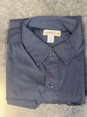 Carhartt Men&rsquo;s Long Sleeve Shirt, Navy