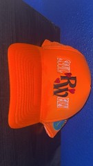 Soul Rich Orange Trucker Hat Adjustable Mesh Back Money Earth Embroidery Men