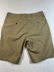 Hurley Phantom Shorts Mens 32 Beige 11 In Inseam Hybrid Chino Stretch Casual