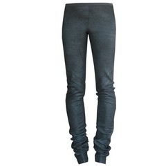 Rick Owens Gray Solid Mid Rise Pull-On Jegging Leggings IT44 US8 32in Waist