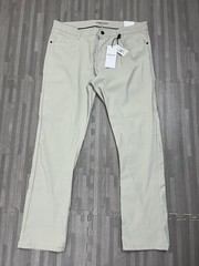 Kenneth Cole Golf Techni-Cole Chino Tech Pants Mens Size 38 x 30 Ivory $79