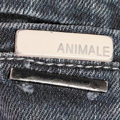Animale Flare Jeans Dark Wash Mid (10-12 in) Regular Denim Women Size 36