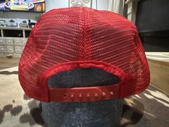 Vintage Daylight Donuts Trucker Hat Don’s Sales USA Made Red Snapback