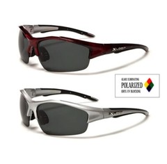 X Loop POLARIZED Sunglasses Wrap Around Plastic Half Frame Sport Driving For Men
