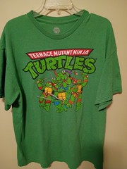 teenage mutant ninja turtles t shirt xl