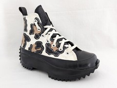 CONVERSE Run Star Hike Hi Sneakers Leopard Glitter Women&rsquo;s US 4.5 EU 35 VEUC! *