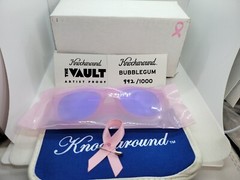 RARE ARTIST PROOF Knockaround Ltd Edition Sunglasses BUBBLE GUM BREAST CANCER