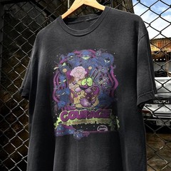 RETRO COURAGE THE COWARDLY DOG CARTOON GRAPHIC T-SHIRT S-5XL
