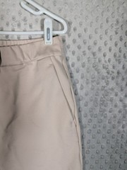 Nothings Something Socrates Pants Man&rsquo;s Large Beige Relaxed 26&Prime; Inseam Casual