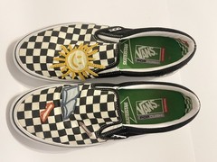 Vans x Skateistan Checkerboard Slip On Shoes Mens 10.5 Used in great condition