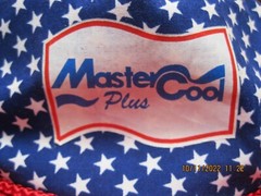 MasterCool Plus Ball Cap Red White Stars Blue Air Cooling Conditioning Marketing