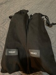 Versace Medusa Velvet Loafers Size 12