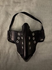 Homemade Leather Mask For Fun Halloween Costume