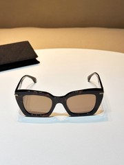 Tortoiseshell Square Sunglasses Acetate Frame Brown Tint Lens UV400 New