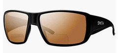 NEW Smith Guides Choice Bifocal 2.50 Sunglasses-Matte Black-Chromapop Copper Plr