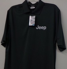 JEEP Mens Embroidered Nike Golf Shirt XS-4XL, LT-4XLT New With Tags
