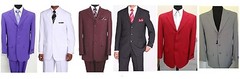 Men&rsquo;s Basic Single Breast 3 Button Work Suit with Pants Fortino Landi 802P