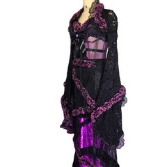 Goth Dress Gothic Punk Rock Clothes Y2K Vkei Women&rsquo;s Emo Clothing Grunge ALT
