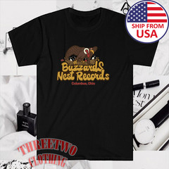 Buzzards Nest Records 1976 Colombis Ohio Men&rsquo;s Black Size S to 5XL