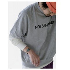 ENGINEERED GARMENTS WORKADAY Short Sleeve Crew Cotton French Terry L H.Grey F/S