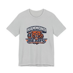 Hammond Bears Bear Head Logo T-Shirt | School Sports Team Tee
