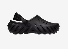 Crocs Echo Clogs Triple Black 207937-001 Women&rsquo;s Size 5-9 New