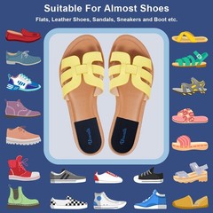 3 Layers Adjustable Supination & Over-Pronation Corrective Shoe Inserts, Medi…