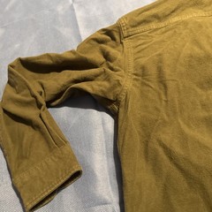 L.L. Bean Flannel Heavy Shirt Olive Green L/XL (read Measurements Below)