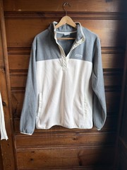 Columbia 1/2 Snap Pull Over Fleece Jacket Size XXL