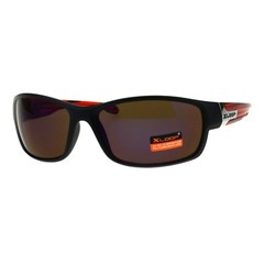 Xloop Sunglasses Mens Oval Rectangular Wrap Around Frame UV 400