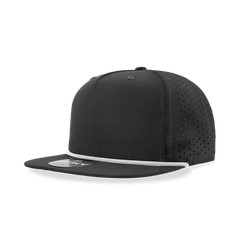 Decky Unisex 5 Panel High Profile Relaxed Perforated Performance Rope Hat – 6226