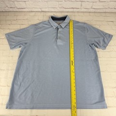 Tommy Bahama Light Blue Modal/Poly Blend Golf Performance Polo Size Men&rsquo;s XL