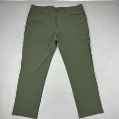 Public Rec Workday Pants Mens 42×32 Dark Olive Straight Leg Stretch Technical