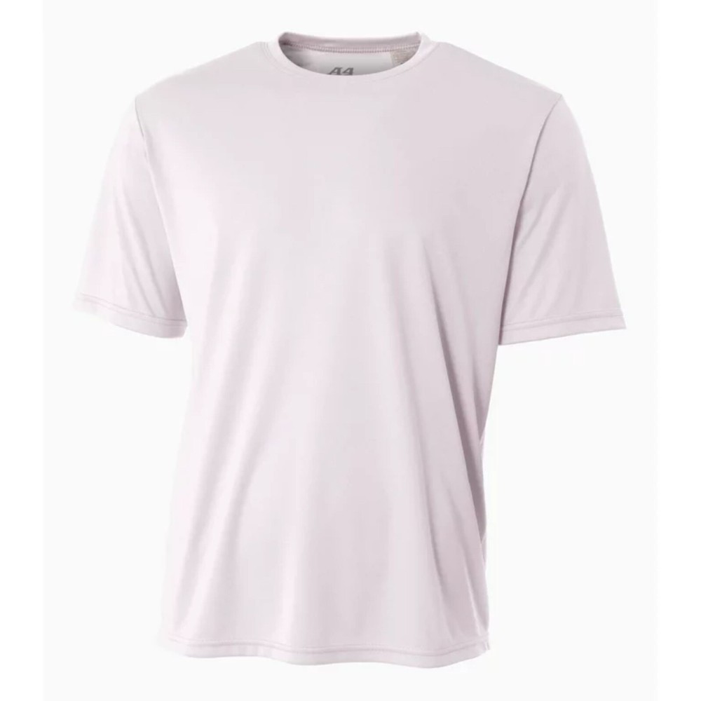 A4 Mens Dri-Fit Workout Running Cooling Performance Crew Jogging T-Shirt – N3142