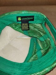 JOHN DEERE Trucker Hat Cotton/Polyester Mesh Snap Back